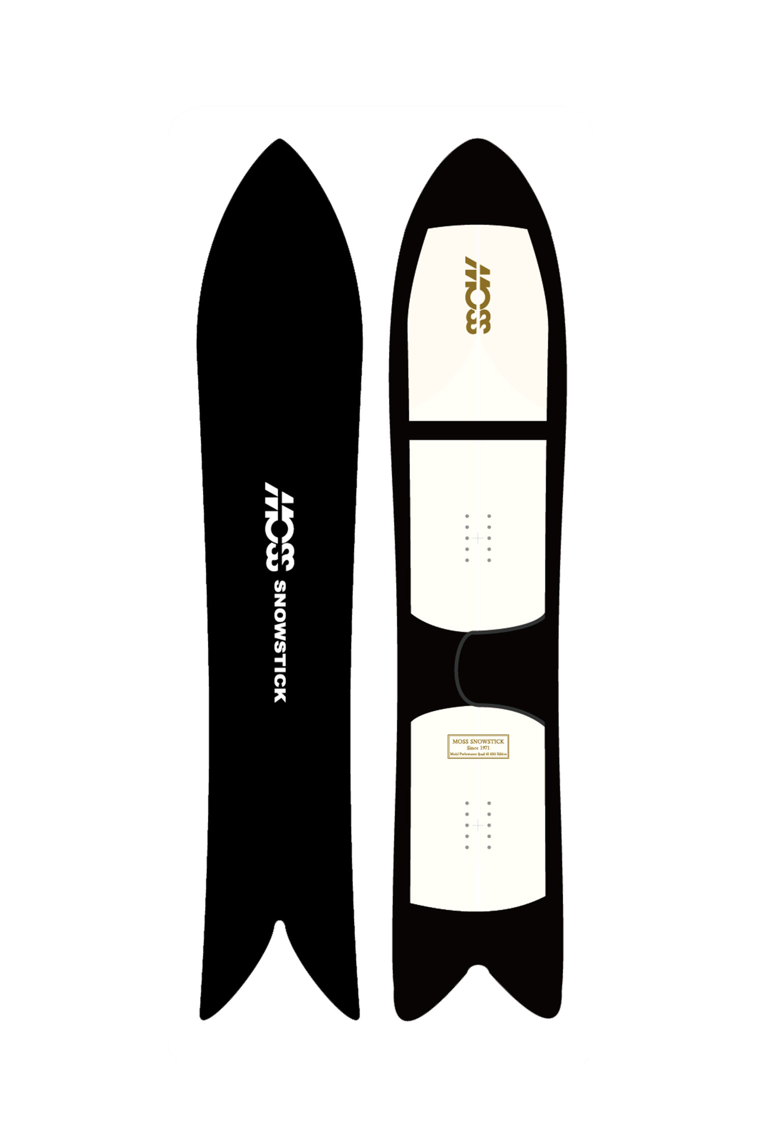 モス　スノースティック　U4 ボードカバー付き Neoprene Board Cover – Moss Snowstick