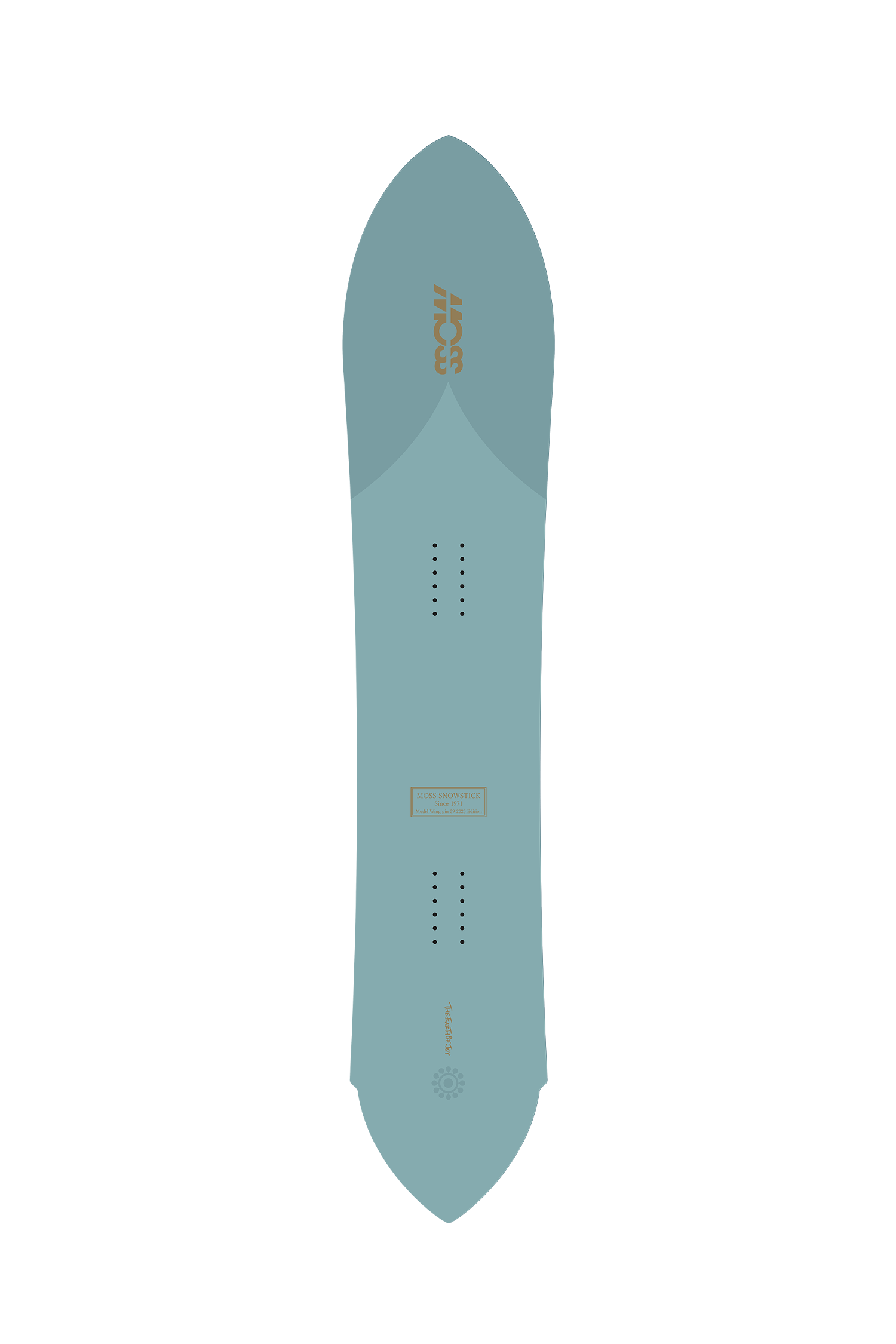 スノーボード MOSS STICK WP59 WING PIN 59 – Moss Snowstick